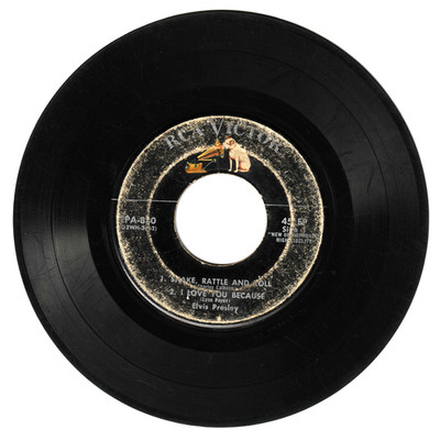 Elvis Presley - Shake, Rattle and Roll, Blue Moon + 2 More 7'' Vinyl 45 RPM EP