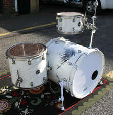 RARE CRUSH DRUMS MADE CUSTOM MADE GIFT FROM CRUSH AS A PROFESSIONAL ENDORSEMENT