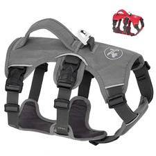 US Escape Proof Dog Harness with Lift Handle Reflective Adjustable Control Vest
