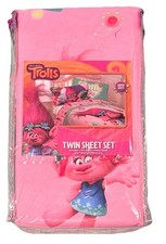 Dreamworks Trolls Life Twin Sheets Pillowcase Super Soft Polyester 2017 Microf