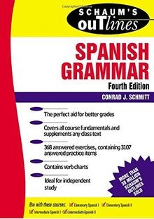 Schaums Outline of Spanish Grammar  von Conrad J. Schmitt | Buch | Zustand gut
