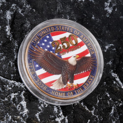 United States of America Liberty Bell Souvenir Coin 1776-2026 250Th Anniversary - Picture 5 of 12