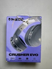 Skullcandy Crusher Evo Wireless Over-Ear Headset - Chill Gray NEW Open Box