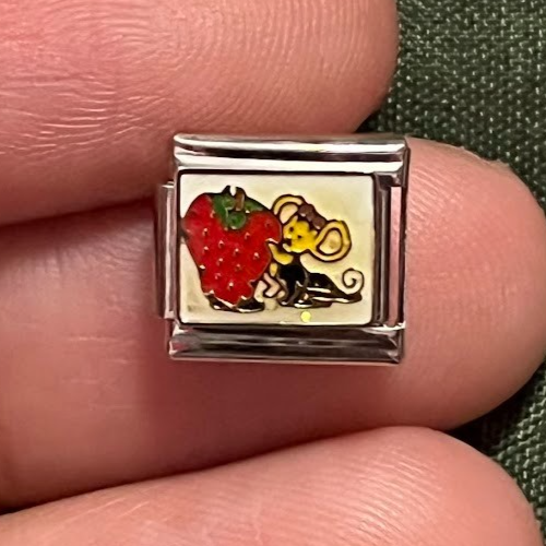 Ihre Wahl - Retro Y2K Italian Charm Link Fun Food Thema Obst Gemüse Getränk - Bild 106 von 177
