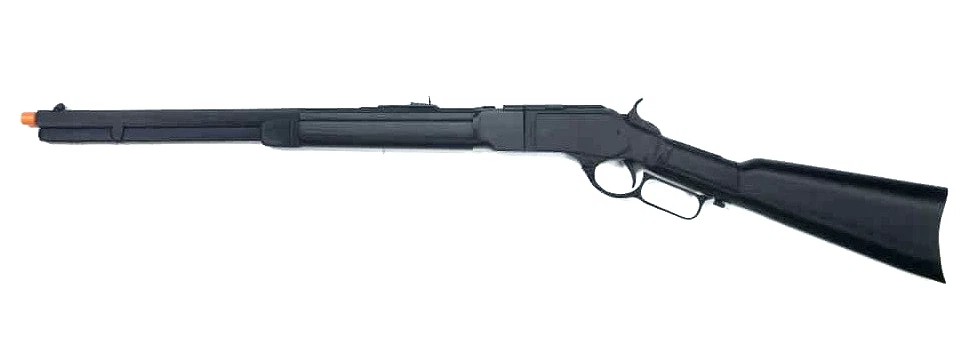 Réplica de rifle Winchester modelo 1873 escala 1:1 salvaje oeste utilería decoración disfraces Foto 2 de 3