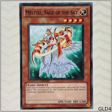 Meltiel, Sage of the Sky - GLD4-EN016 - Common Yugioh