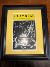 Carly Rae Jepesen Fran Drescher Cinderella Broadway Playbill SIGNED Framed