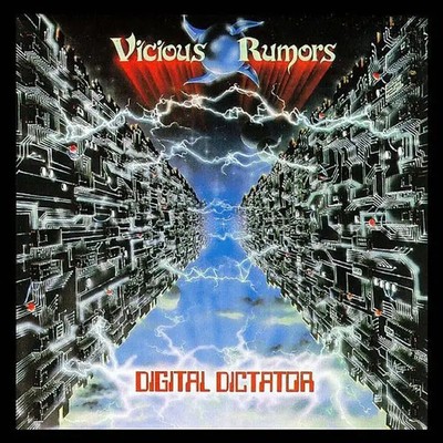 Vicious Rumours Digital Dictator ORIGINAL US 1ST PRESS, INCL. INSERT Vinyl LP