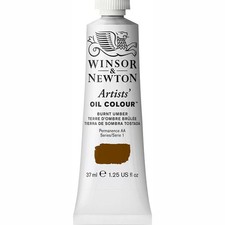 Winsor Newton Artists' Oil Color, 37ml 1.25 Fl Oz Pack of 1 , Burnt Umber