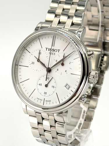 TISSOT Carson Premium T122.417.11.011.00 White Dial 41mm