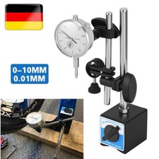 MAGNET MESSSTATIV MIT MESSUHR ZENTRALKLEMMMUNG MESSUHRHALTER MAGNETFUß 0-10MM DE
