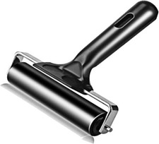 4 Inch Hard Rubber Brayer Roller for Printmaking and Art Projects