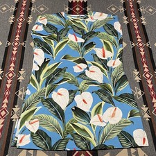 FARM Rio Anthurium Garden Organic Cotton Mini Dress XXS Womens T35