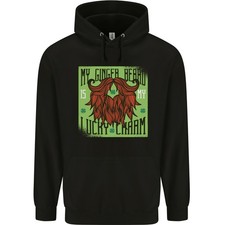 Hoodie Chance En Poil De Gingembre Pour Hommes 80% Coton De La Saint-Patrick