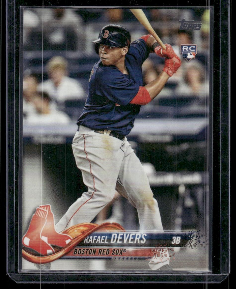 2018 Topps #18 Rafael Devers Factory Set Bonus: Rookie Image Variation