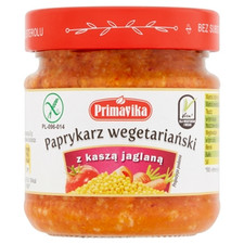 5900672300543 Primavika Paprykarz wegetariański z kaszą jaglaną 160 g Primavika