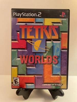 Tetris Worlds (PlayStation 2, PS2, 2007) Complete w/ Man CIB