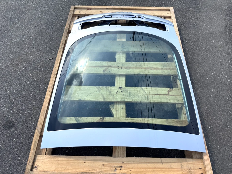 2007–2015 AUDI TT QUATTRO CUPÊ PORTA TRASEIRA PORTA TRASEIRA TAMPA DA ESCOTILHA PRATA FABRICANTE DE EQUIPAMENTO ORIGINAL - Imagem 3 de 4