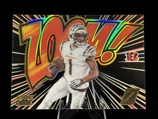 2023 Panini Zenith - Zoom! Ja'Marr Chase #28 SSP CASE HIT Bengals Acetate