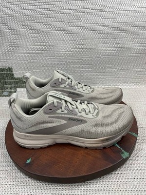 Brooks Shoes Mens Size 11.5 D Trace 4 London Fog Mesh Athletic Running Sneaker