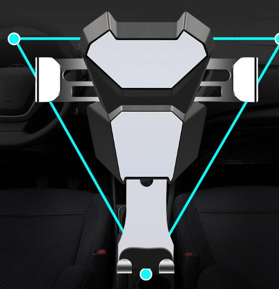 Support Voiture Universel Pour Smartphone - Montage Sur Grille De Ventilation - Compatible OnePlus 3T - NEUF