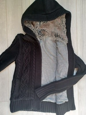 Gilet chaud doublé FILLE NOIR (XS ou 14 ans) marque PIMKIE - Photo 1/2