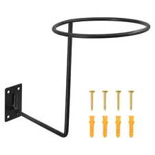 ZORAX Motorcycle Helmet Holder Hat Mounted Wall Hook Rack Stand Storage Bracket
