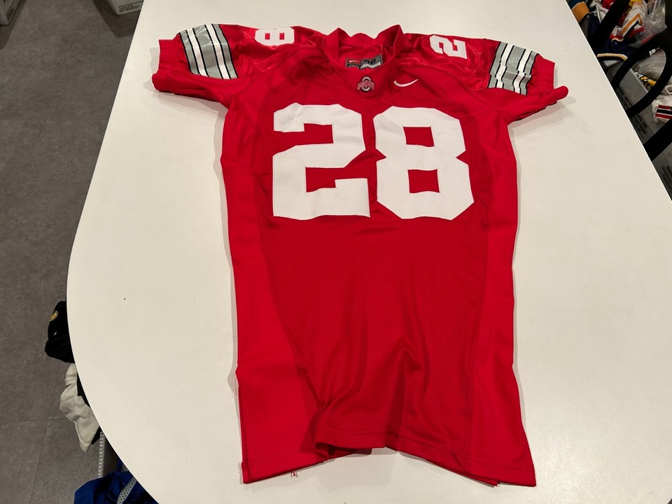 original circa 2002 MAURICE HALL OHIO STATE college football GAME WORN