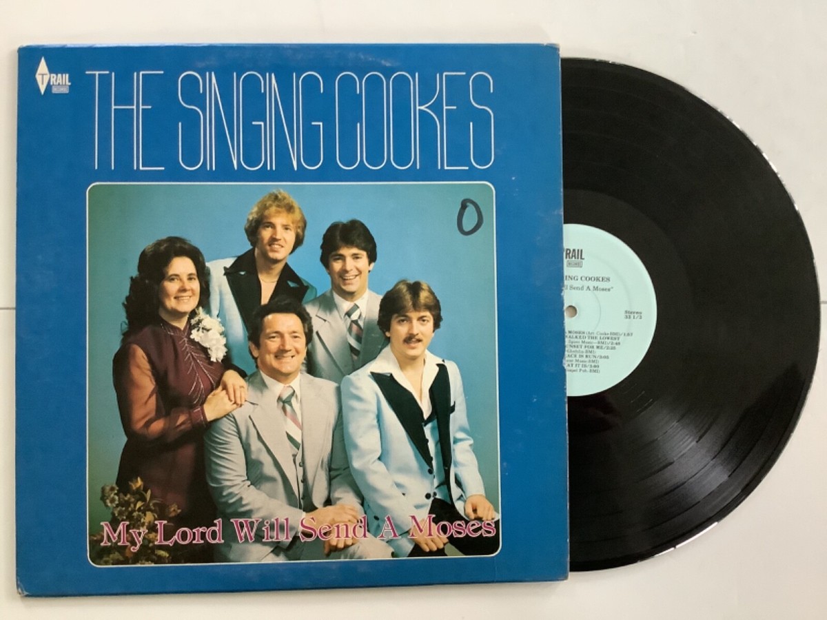 The Record of Singing 10CDセット THE SINGING COOKES: My Lord Will Send A Moses 1980 M- vinyl LP+