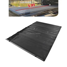 Fit For 2009-2023 Dodge Ram Bed 5.7ft/5.8ft Roll Up Tonneau Truck Bed Cover