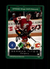 German Titov NHL USA Autogrammkarte Original Signiert ## A 223154