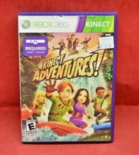 Xbox 360 Microsoft Game Studios Kinect Adventures! Rated E Game CIB #4513