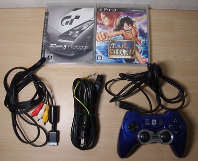 Sony PlayStation 3 Console Black 80GB CECHL00 NTSC-J w/ Controller