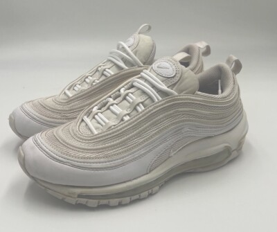 Nike Women's Air Max 97 Sneakers Triple White DH8016 100 Size 7.5
