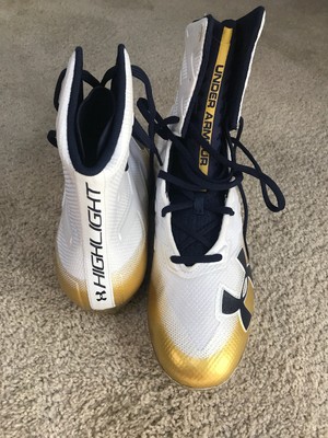 notre dame under armour football cleats