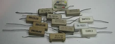 Ceramic Cement Assorted 5W Resistor High Power - Used Pulls Qty 12