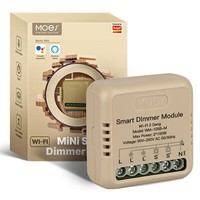 Moes Wlan Mini Smart Dimmer Schalter Modul Dimmschalter Unterputz Alexa Google