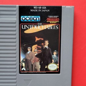 Nintendo NES The Untouchables Game with Box & Manual Works