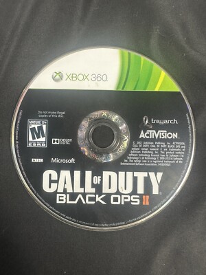 Call of Duty: Black Ops 2 II (Microsoft Xbox 360) Disc Only Tested Very Clean