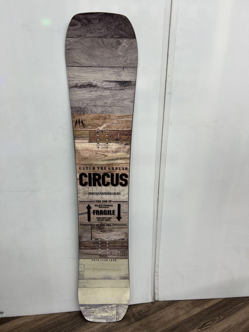 MOSS CIRCUS 153cm（楽天市場】24-25 MOSS スノーボード CIRCUS