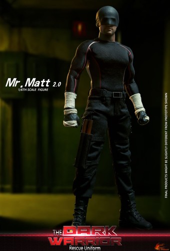 Figurine HOT HEART FD010A 1/6 Daredevil The Dark Warrior Mr. Matt 12'' - Photo 6/8
