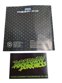 Double Switch (Sega Mega-CD), PAL - Manual Only