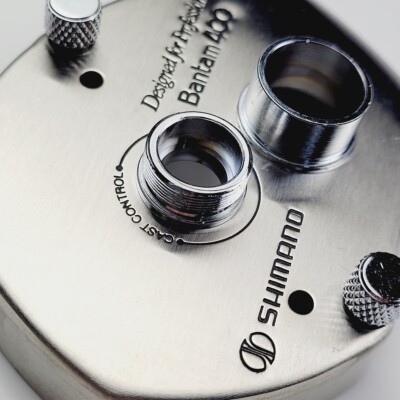 SHIMANO Bantam400 バンタム Shimano Bantam 400 Right Side Plate (metal) Baitcasting Reel