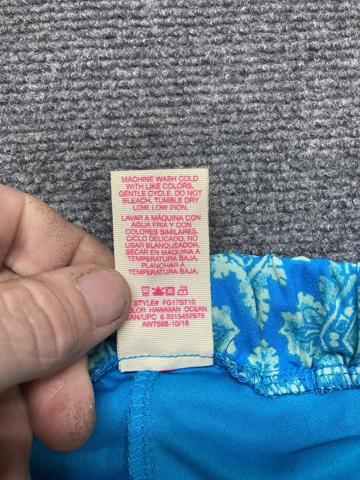 Falda corta Faded Glory para niñas talla grande azul mini Foto 4 de 4