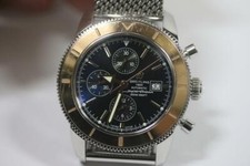 Breitling Superocean Heritage U13320 Chrono 46mm Rose Gold Steel Black Automatic 9