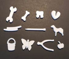 Original Operation Board Game Complete Set of 11 Plastic Pieces