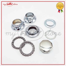 Serie sterzo completa (8 pezzi) cromata MOTRON SV3R GL4 FLASH FE27