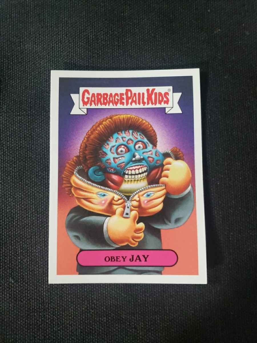 Garbage Pail Kids 2b OBEY JAY 2018 Horrible 80s SCI-FI GPK | eBay