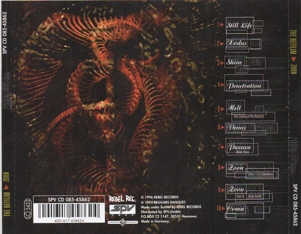 The Nefilim – Zoon / Rebel Rec. CD 1996 - Bild 2 von 2