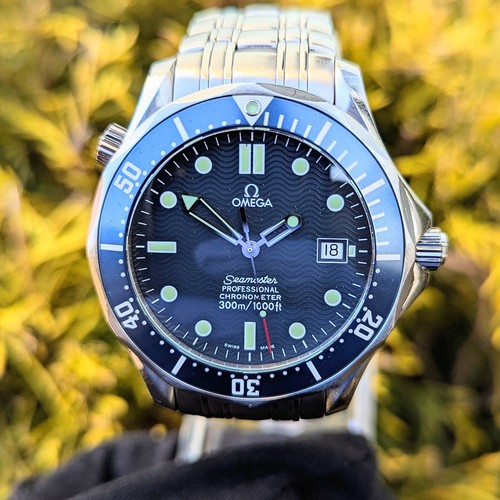 Omega Seamaster Diver 300M 41MM Blue Dial Steel Bracelet James Bond 2531.80.00